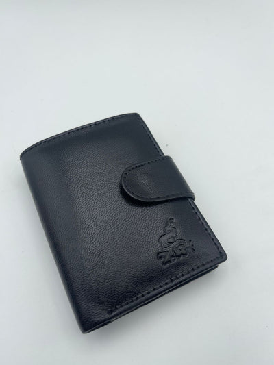 Button Closure Soft Wallet