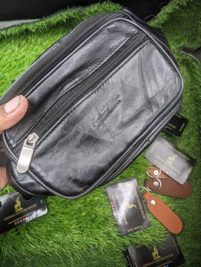Belt pouch Leather Travel Waist Bag for Mobile Money and your precious things and Good Quality and work