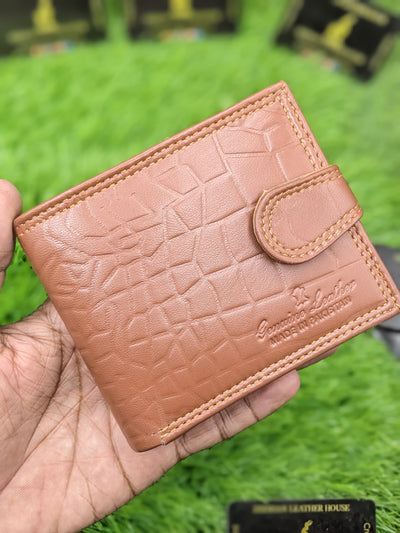Genuine sheep leather wallet