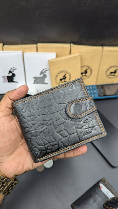 Genuine sheep leather wallet