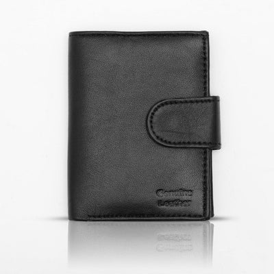 Button Closure Soft Wallet