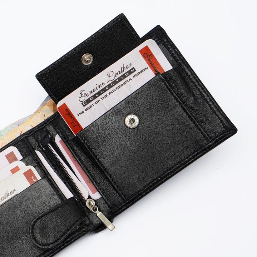 Genuine sheep leather wallet