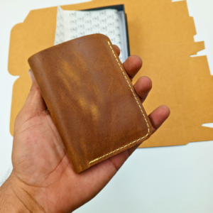 Crazy Oil PullUp Wallet: Stylish and Smart CH07