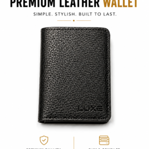 Slimfold Wallet - 9 Card Slots | 2 Cash Pockets | ID Window | 2IN1