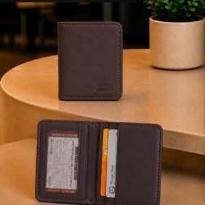 Mini Smart Leather Wallet BUY 1 WALLET GET 1 KEY CHAIN GIFT